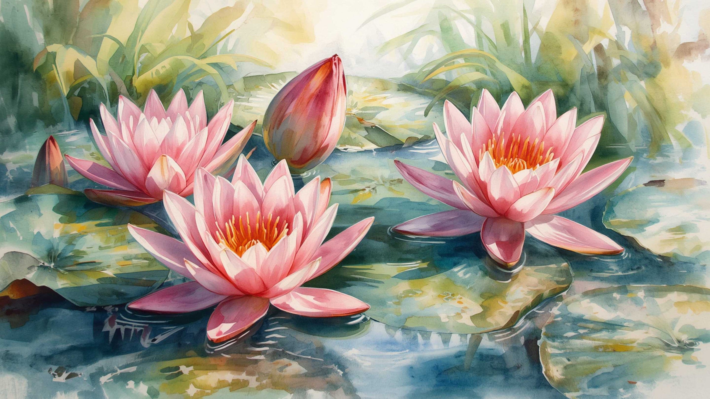 Juli Schmuckgeschenke: Geburtsblume Seerose