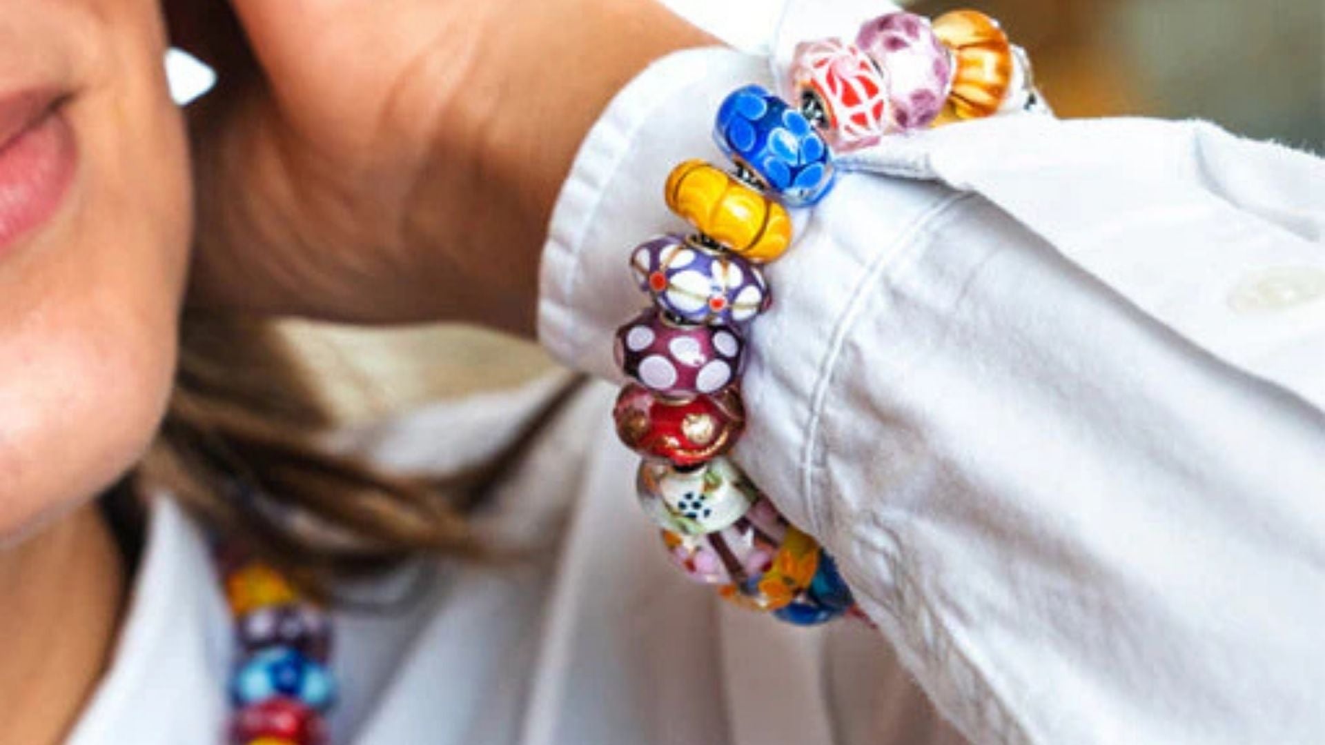 Trollbeads Uniques in vibrant colours