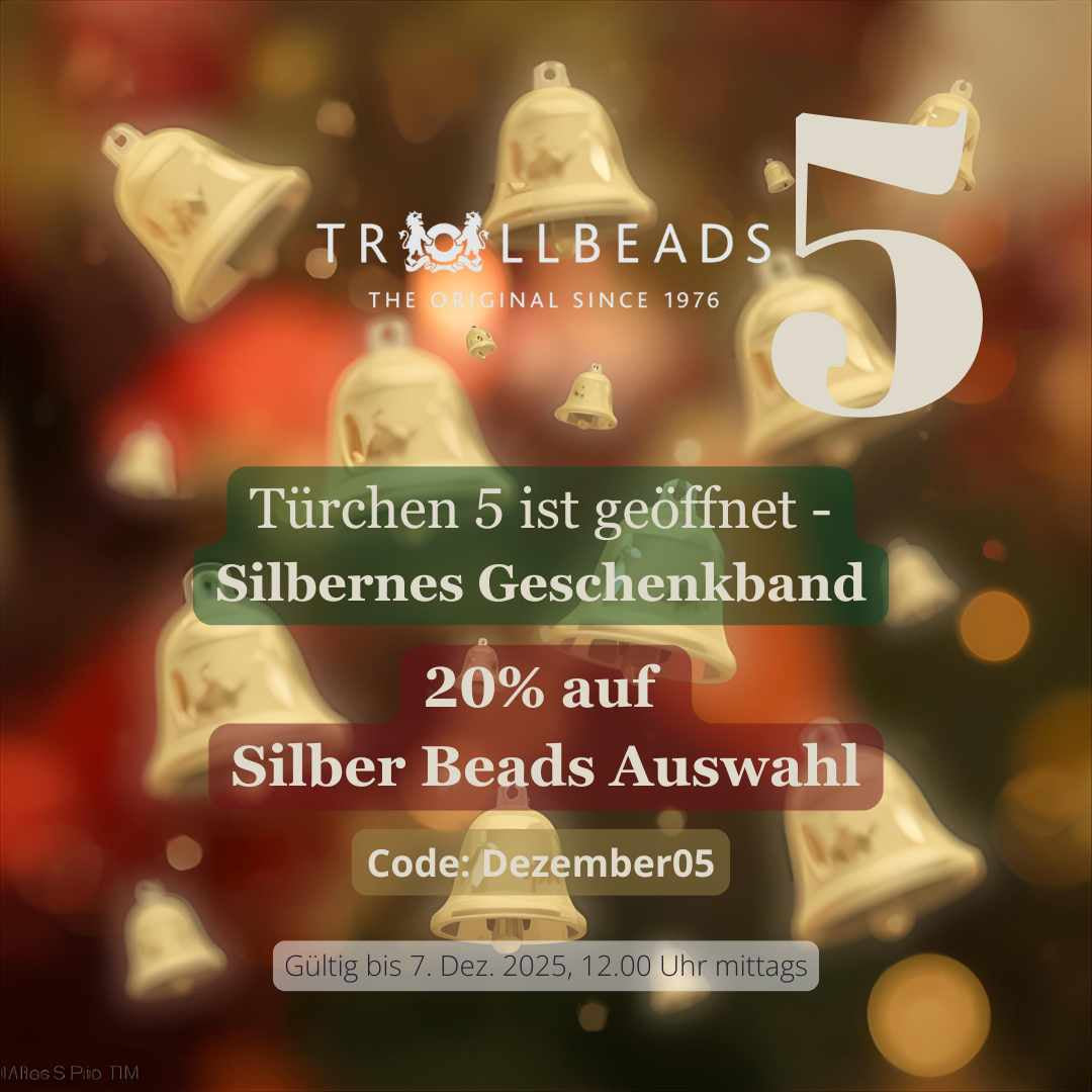 5. Dezember - 20% auf Silber Beads