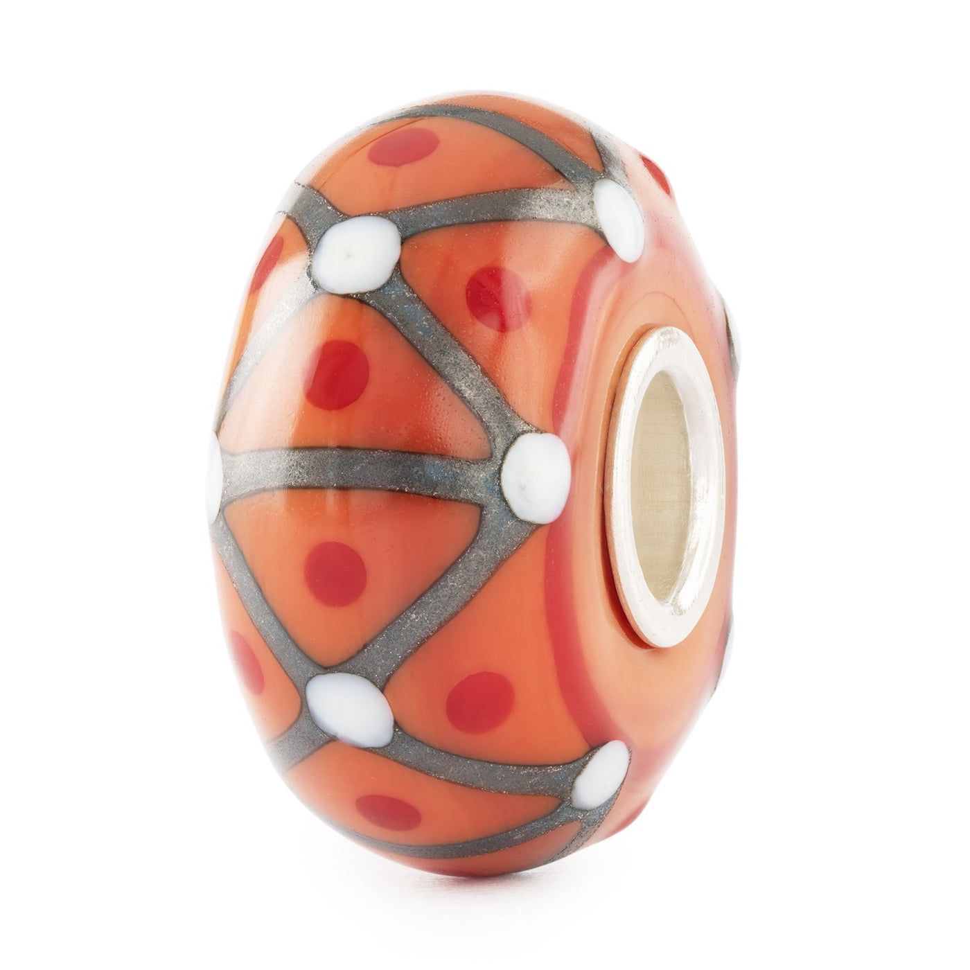 Mit Freude verwoben Glas Charm