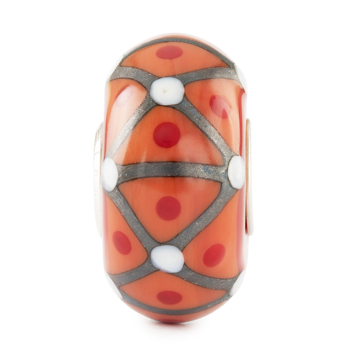 Mit Freude verwoben Glas Charm