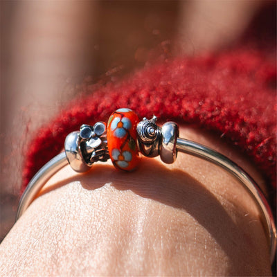 Slow Beauty Silber Charm