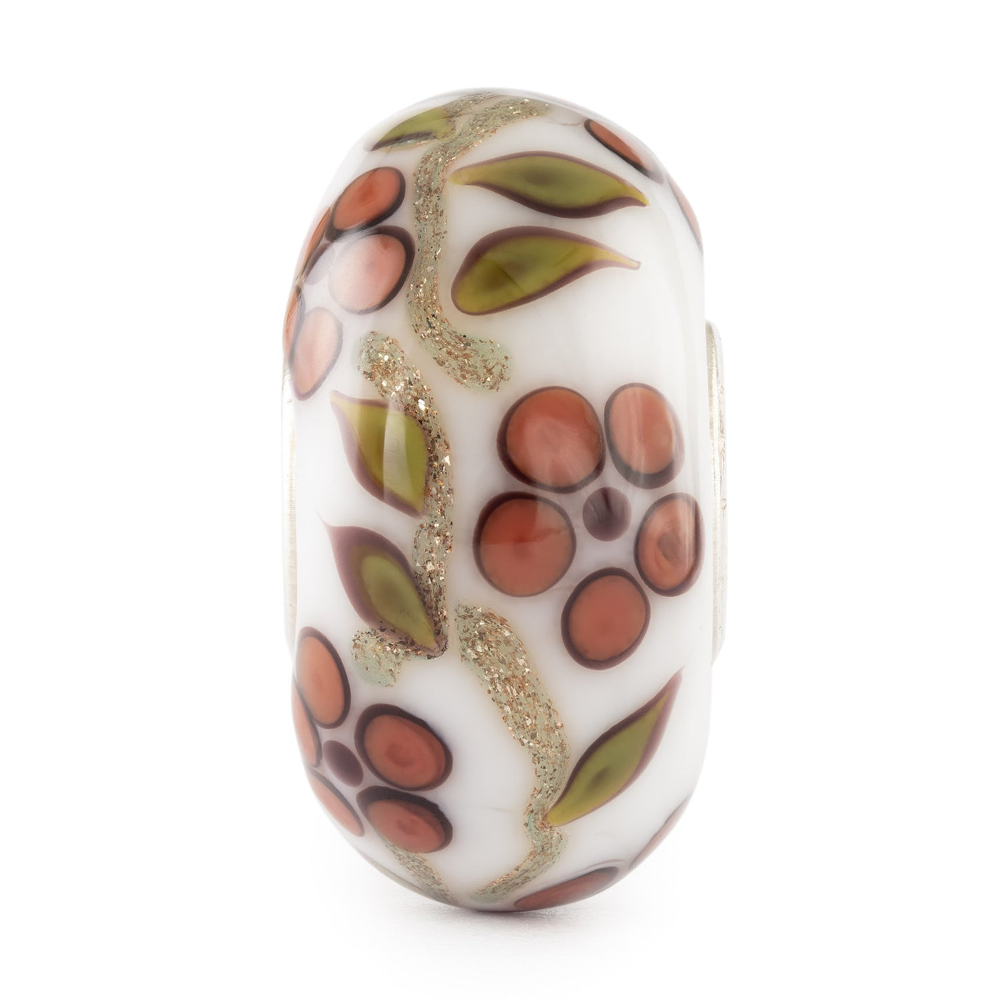 Blütenhauch Glas Charm