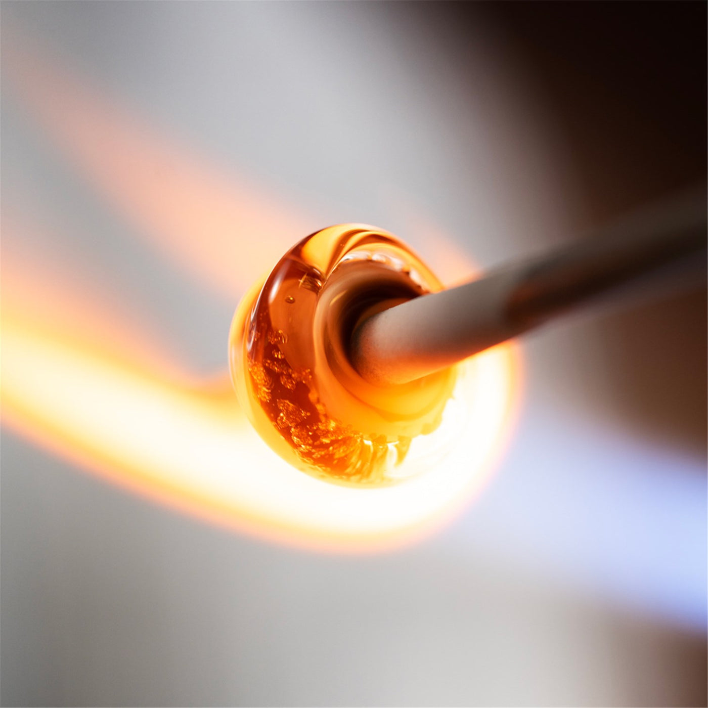 Versponnenes Licht Glas Charm