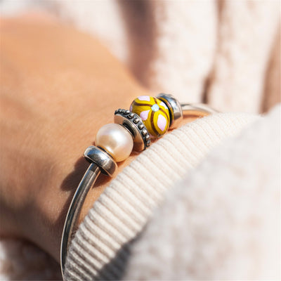 Zauberhafte Nymphe Glas Charm