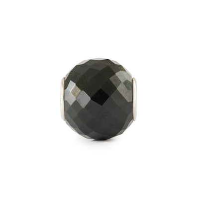 Runder Grüner Chalcedon, Facettiert