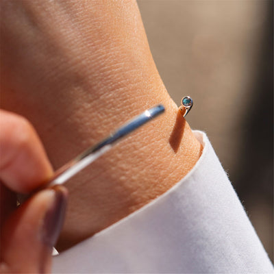 Labradorit Power Armreifen