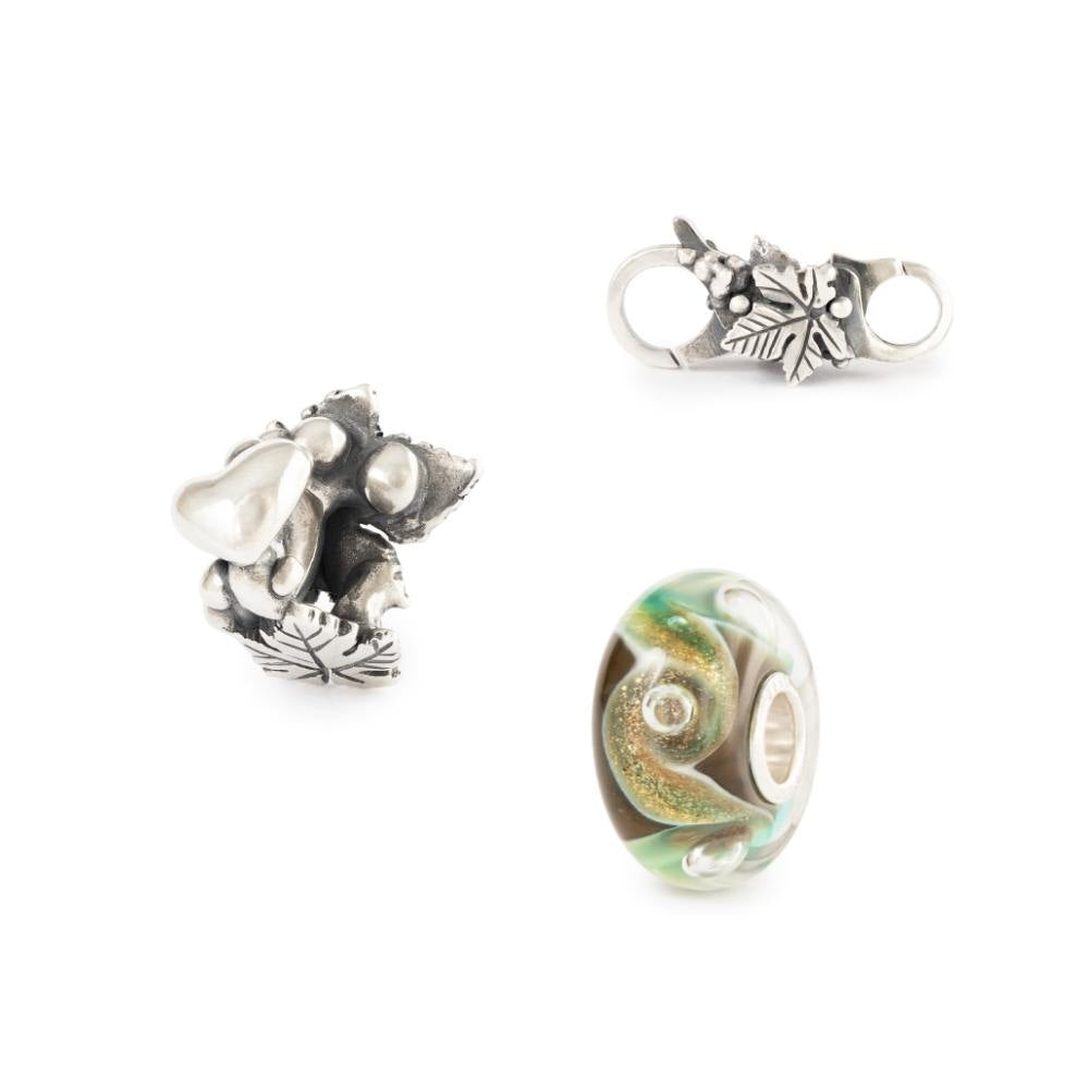 Glänzende Kastanien Set