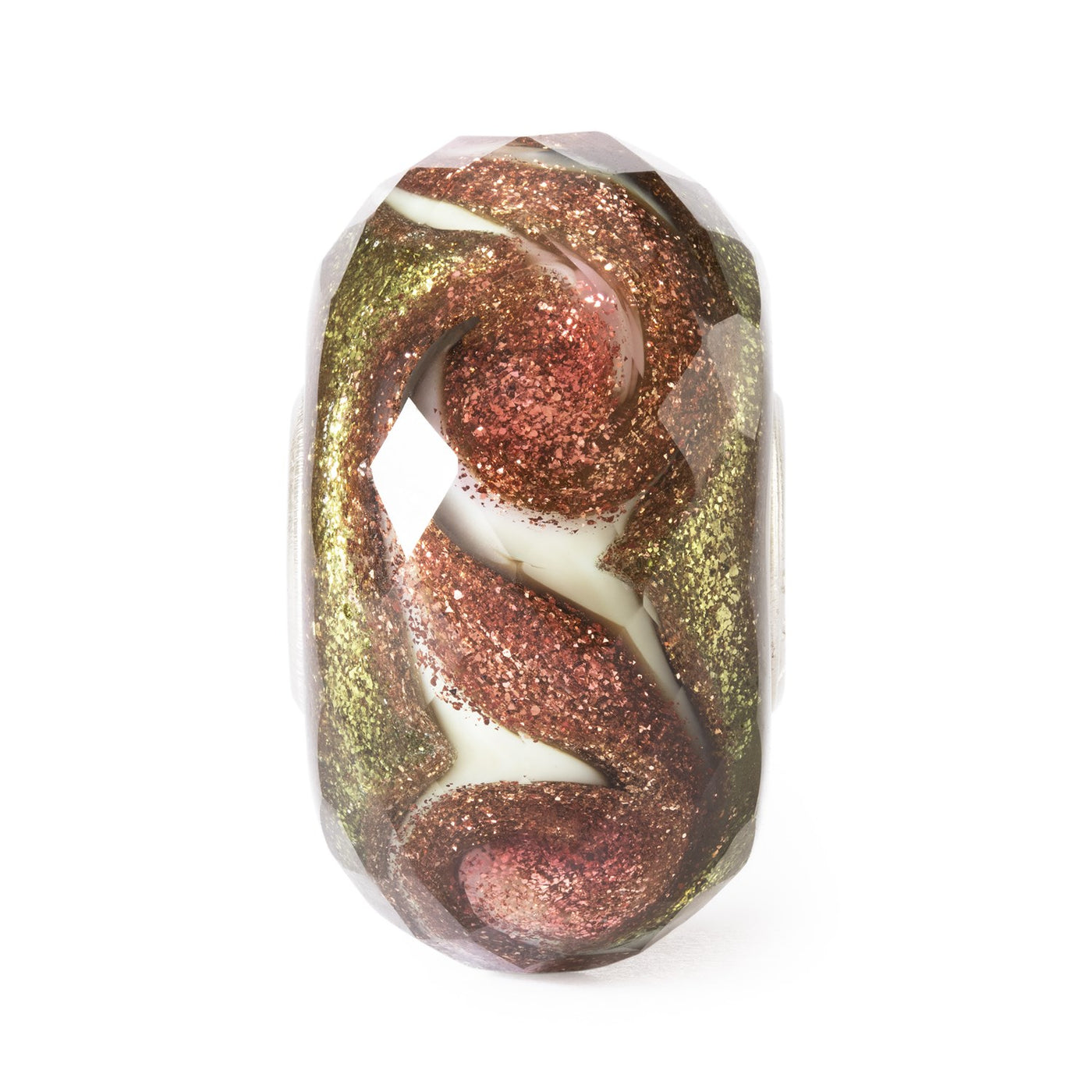 Inneres Feuer Glas Charm