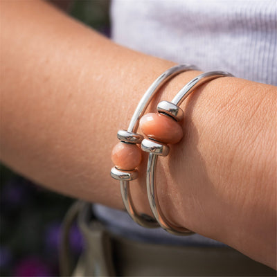 Runder Feldspat Mondstein