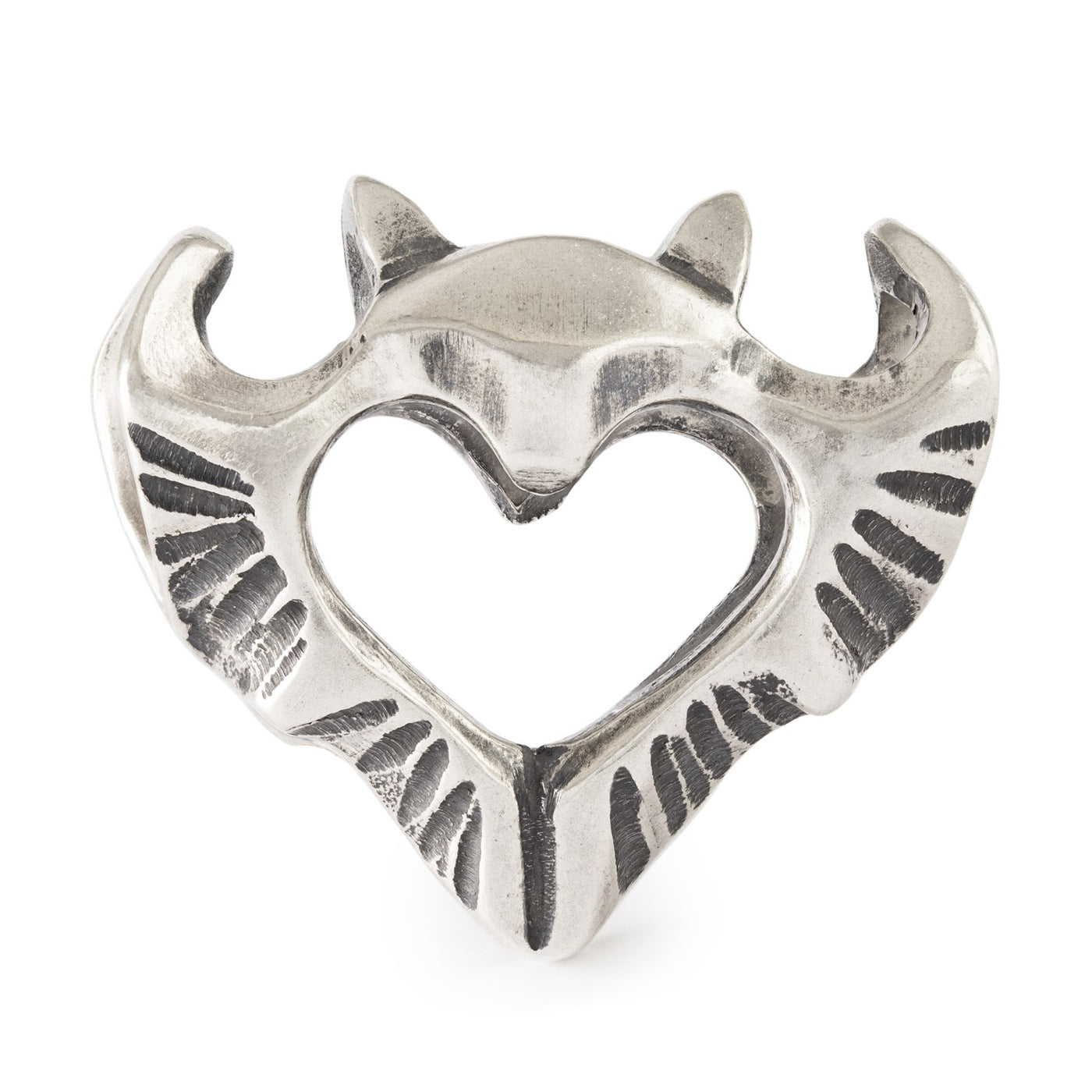 Heart B(e)at Silber Charm