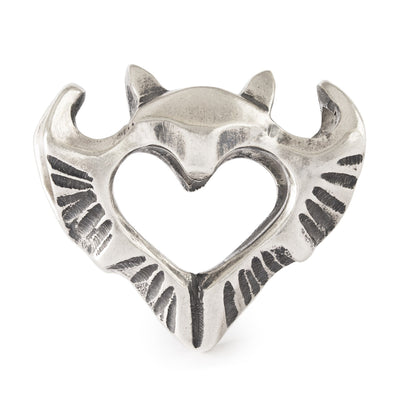 Heart B(e)at Silber Charm