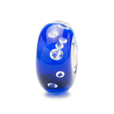 Blauer Diamanten-Bead