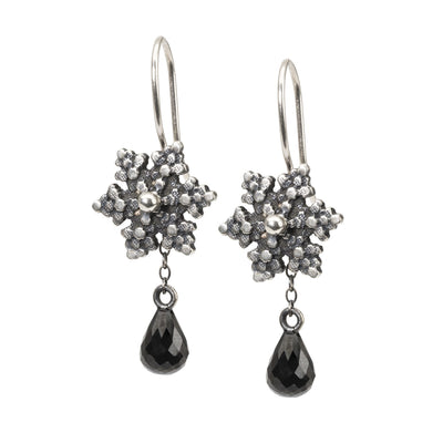 Schneesterne Ohrringe Anhänger