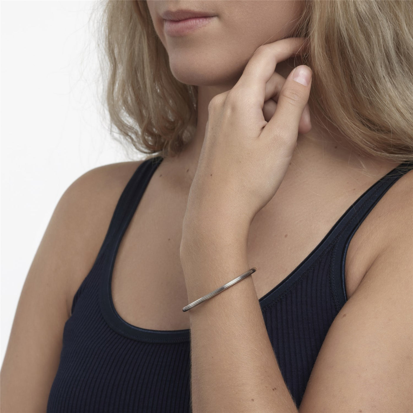 Stern Armreifen Silber